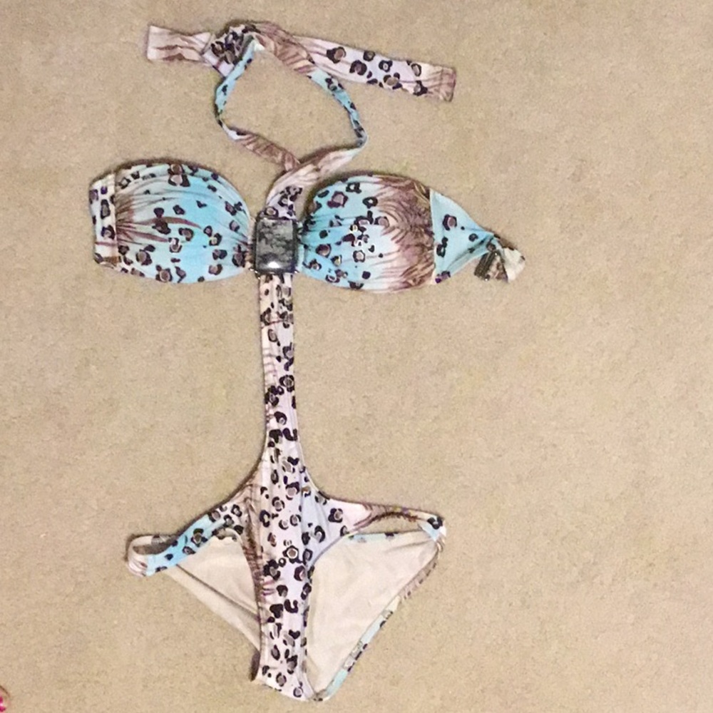 Leopard Print Bathsuit